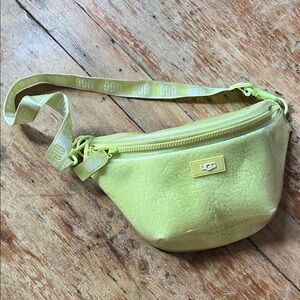 UGG Nasha Yellow Pollen Clear Fanny Pack / Belt Bag / Crossbody